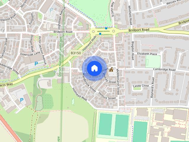 Apartment for rent in Poundbury, Fordington