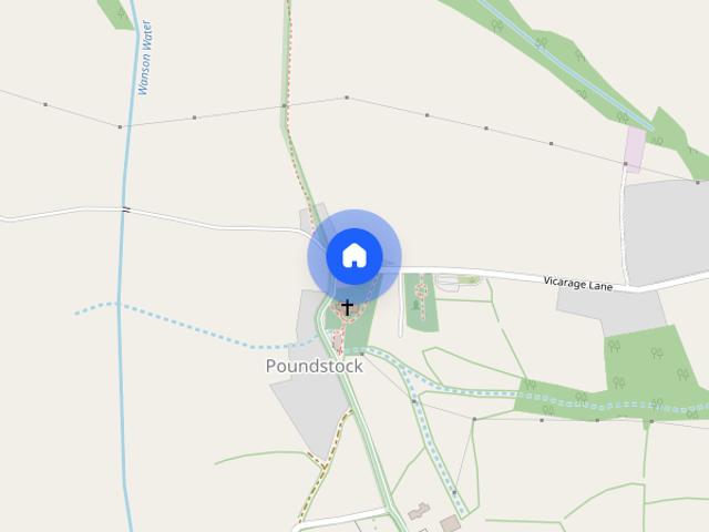 House for rent in Poundstock, Cornwall