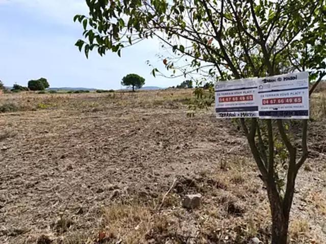 Terrain vente à Montpellier, Poussan