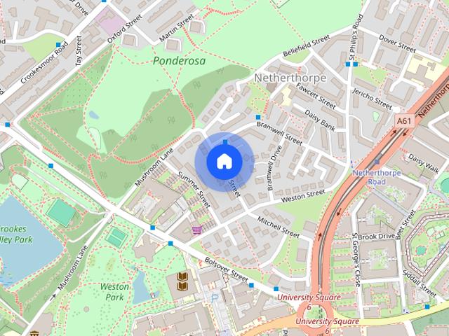 House for rent in Saint George's, Netherthorpe
