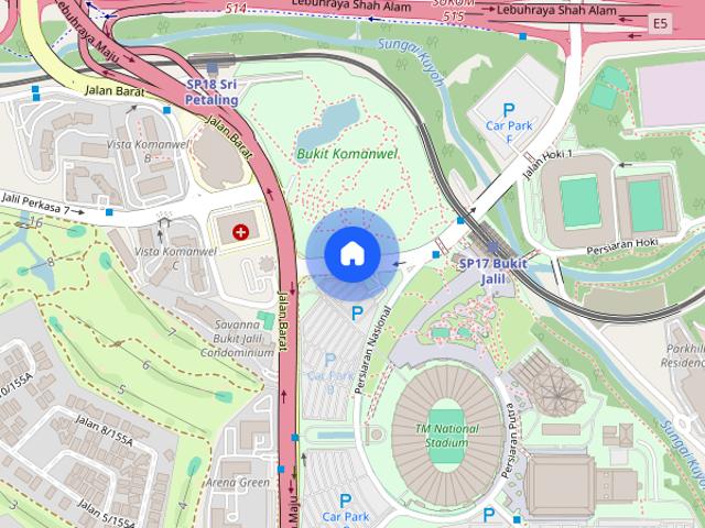 Apartment for rent in Country Heights Damansara, Kuala Lumpur
