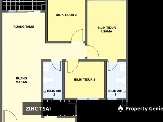 Apartment for rent in Kepong, Kuala Lumpur