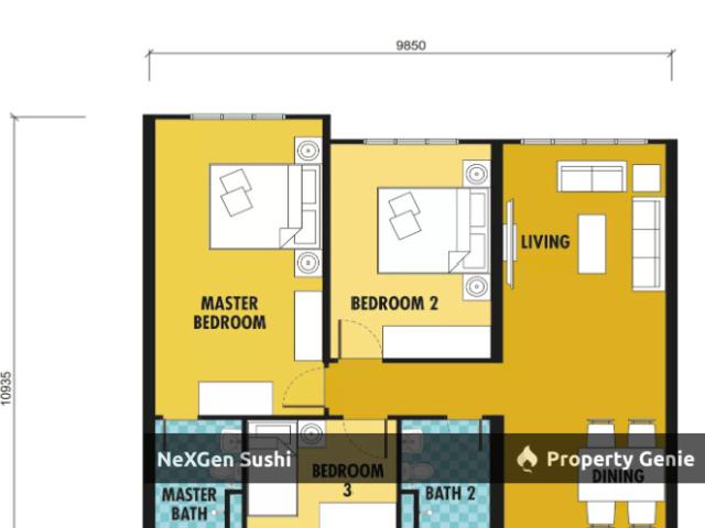Apartment for rent in Kuala Lumpur