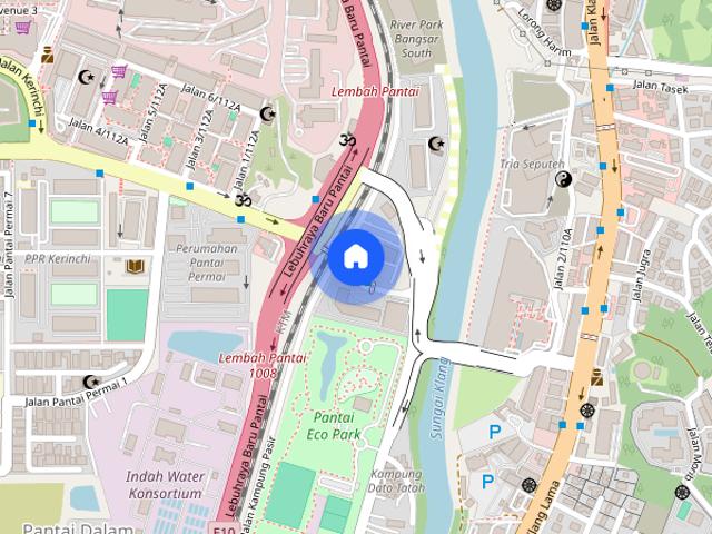 Apartment for rent in PPR Sri Pantai, Kuala Lumpur