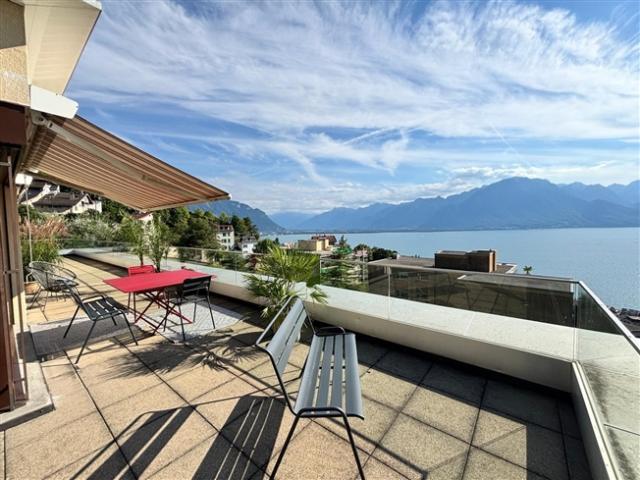 Attikawohnung mieten in Chailly-Montreux, Waadt