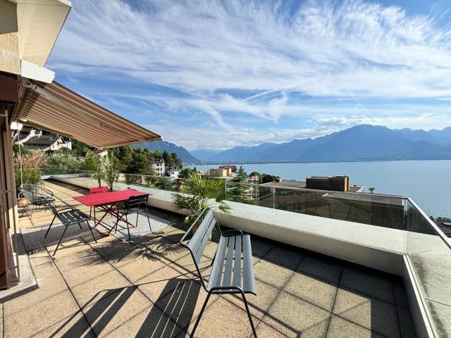 Attikawohnung mieten in Chailly-Montreux, Waadt