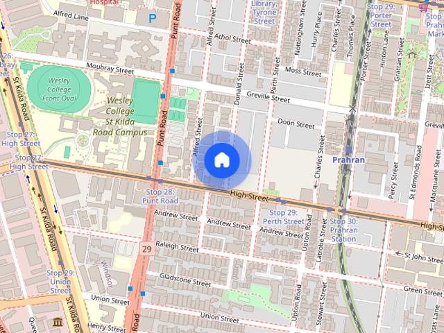 Apartment for rent in Prahran, Melbourne