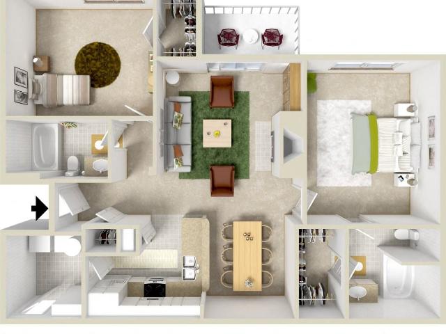 Apartment for rent in Oklahoma City, Oklahoma
