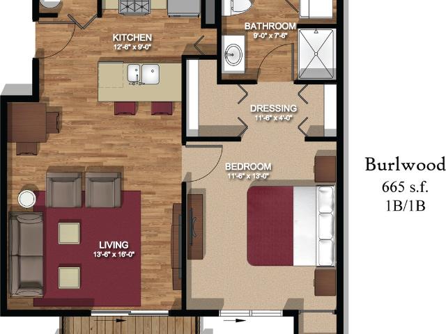 Apartment for rent in Hamptons, Highland