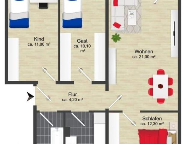 Apartment mieten in Altstadt, Magdeburg