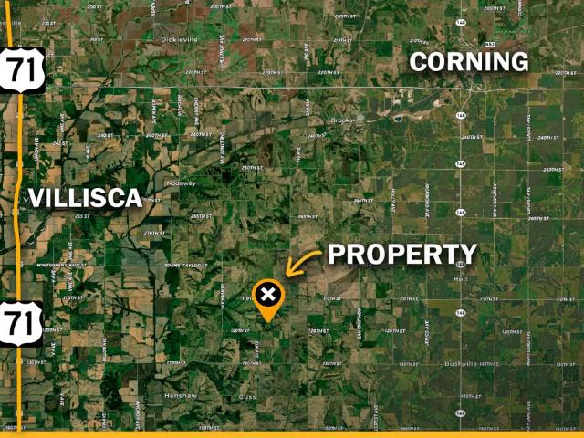 Land for sale in Gravity, Iowa