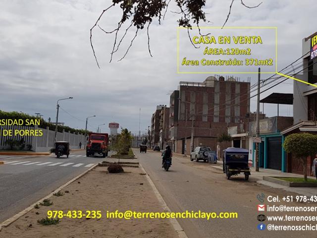 Casa venta en Chiclayo, Lambayeque