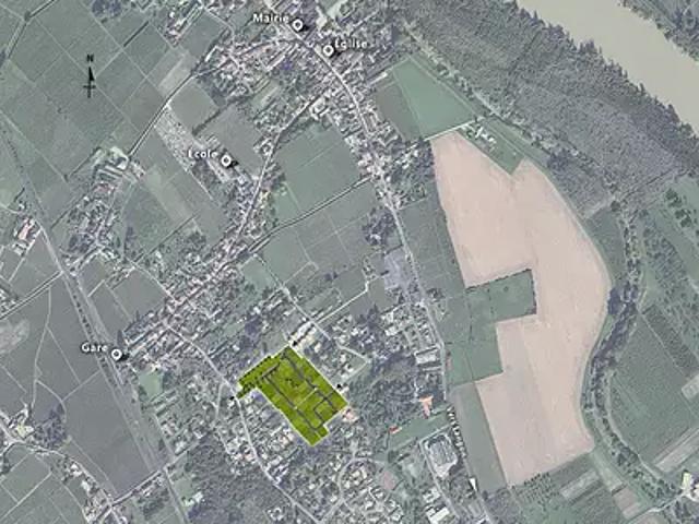 Terrain vente à Langon, Preignac