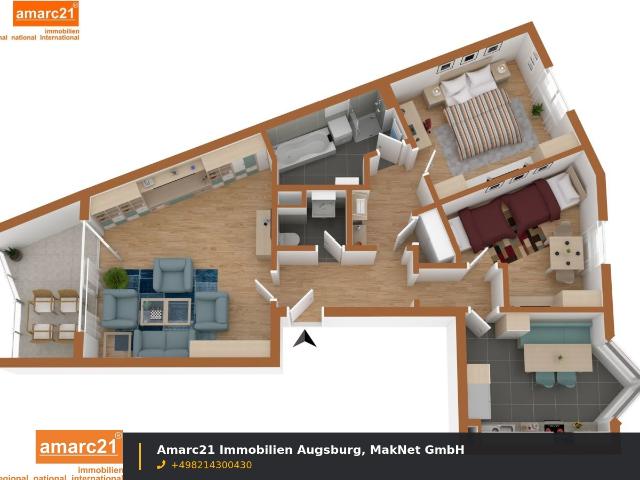 Wohnung kaufen in Augsburg, Bayern