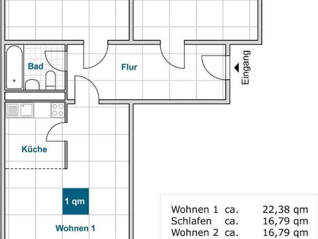 Apartment mieten in Prohlis, Dresden