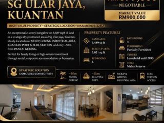 Bungalow for sale in Balok, Pahang