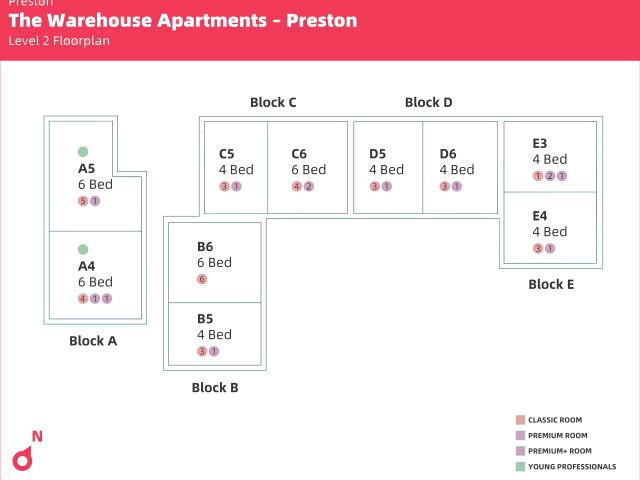 Apartment for rent in Preston, Adelphi