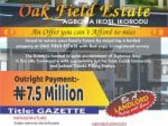 Land for sale in Ikorodu, Abuja