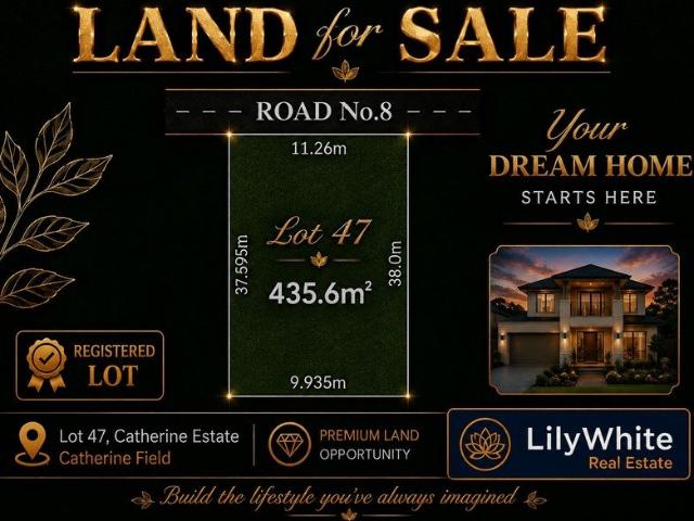 Land for sale in Catherine Field, Sydney