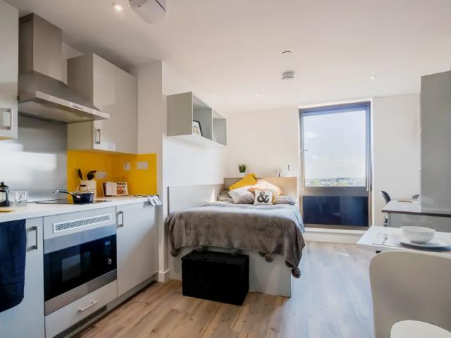 Studio for rent in Crockherbtown, Falcon Lodge