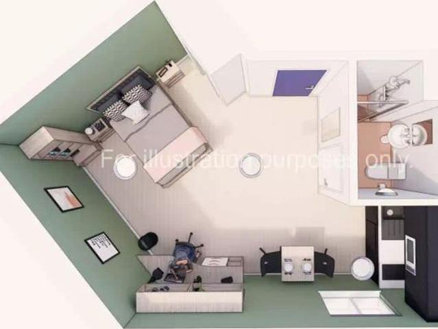 Studio for rent in St Mary's, City Of Southampton