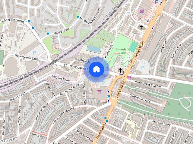 Studio for rent in Round Hill, Brighton & Hove