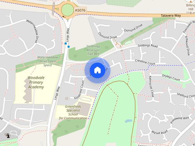 House for rent in Southfields, Northampton