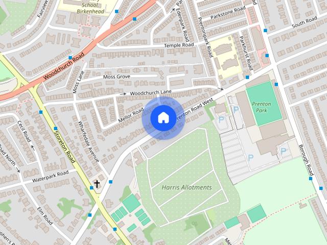 Apartment for rent in Egerton Park, Birkenhead
