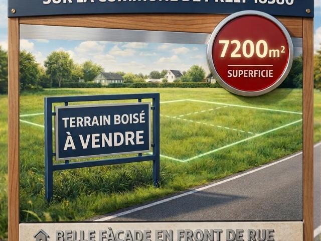 Terrain vente à Vierzon, Presly