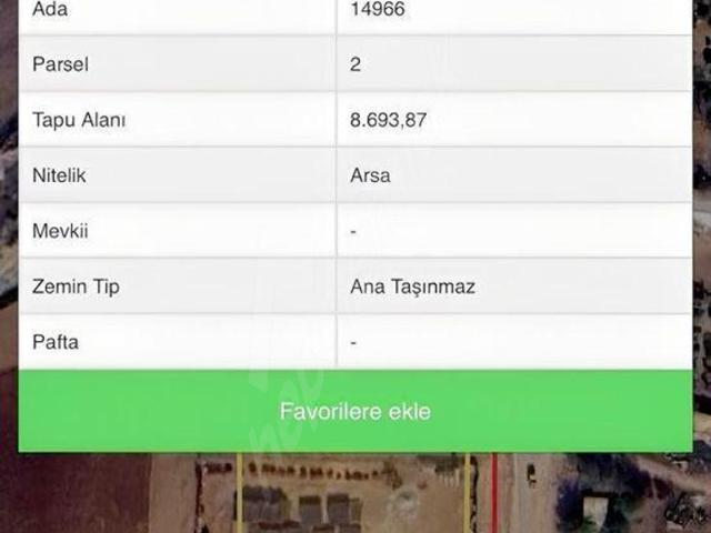 Şambayadı Mahallesi, Çukurova içerisinde satılık Arsa