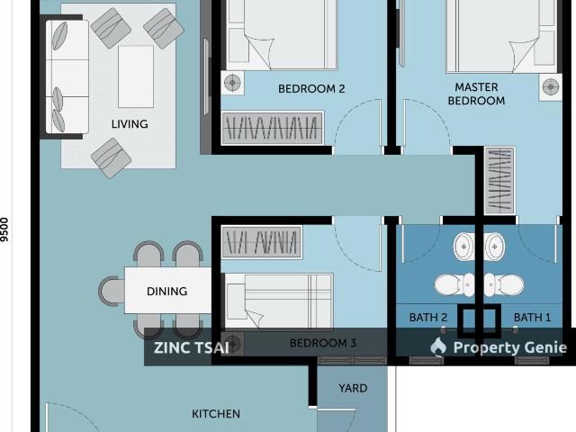 Serviced Residence for rent in Petaling, Subang Jaya