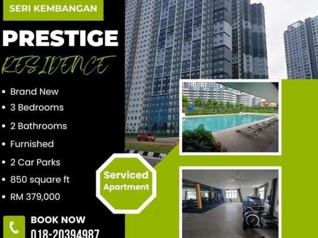 Serviced Residence for sale in Kajang, Langat