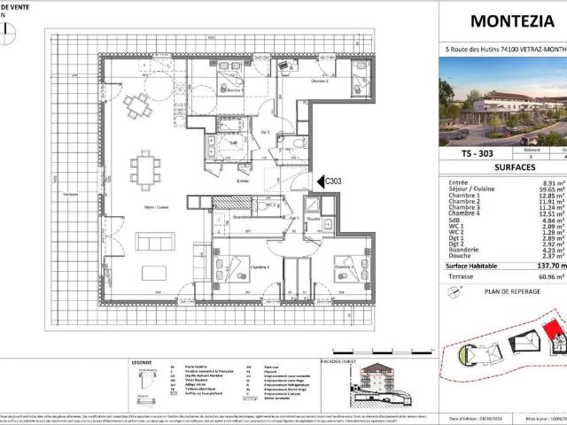 Appartement vente à Saint-Julien-en-Genevois, Vétraz-monthoux