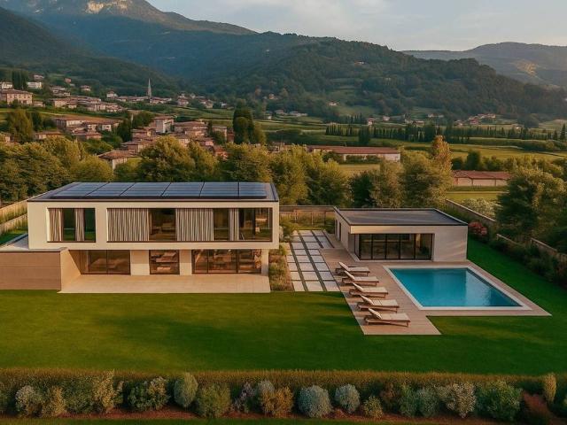 Villa Indipendente in vendita a Villaggio Marcolini, Botticino