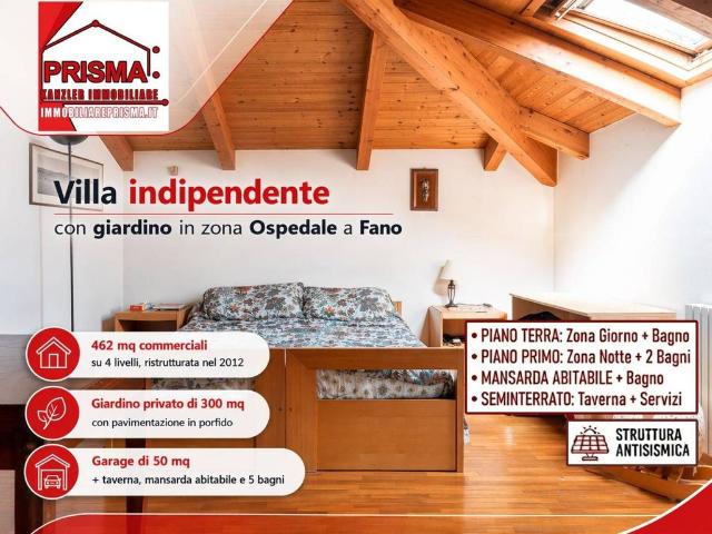 Villa Indipendente in vendita a Centro storico, Marche