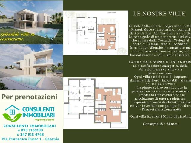 Villa Indipendente in vendita a Aci Catena, Sicilia
