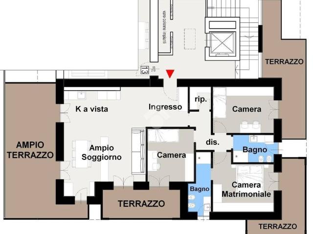 Attico in vendita a Carugate, Lombardia