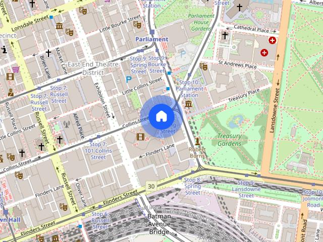 Apartment for rent in East End Theatre District, Melbourne