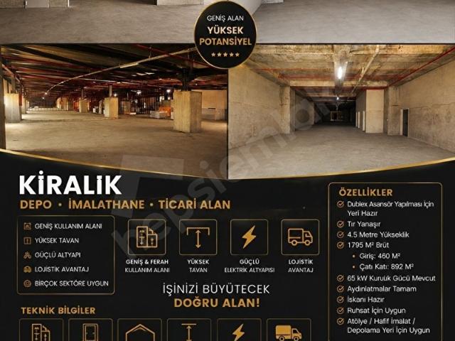Başakşehir, İstanbul içerisinde satılık Depo