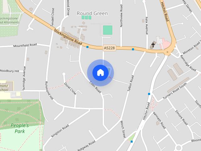 House for rent in Round Green, Luton