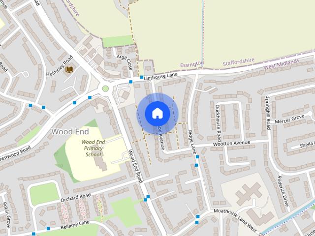 House for rent in Wood End, Wednesfield