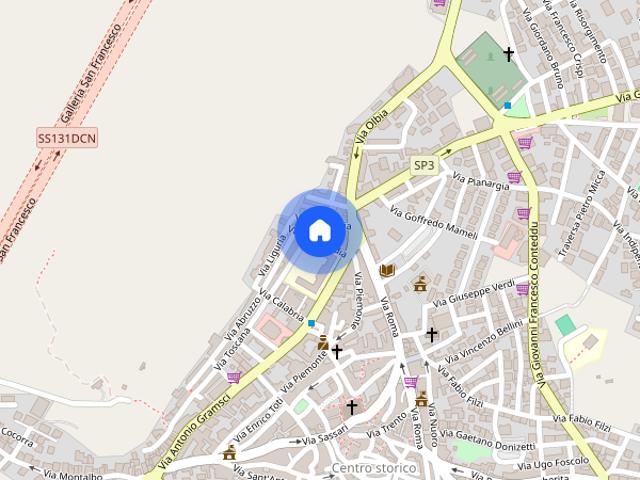 Stanza in affitto a Thiniscole/Siniscola, Nuoro