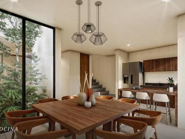 Preventa de casa en patio carey, temozon, merida, yucatan