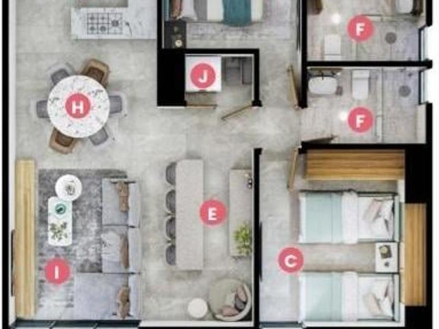 PREVENTA de DEPARTAMENTO en ZONA CUMBRES MONTERREY NL