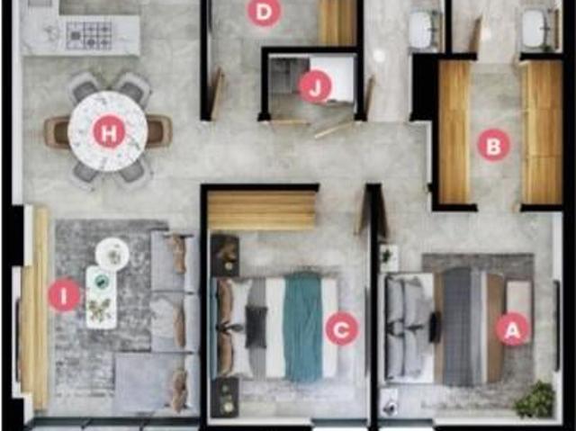 PREVENTA de DEPARTAMENTO en ZONA CUMBRES MONTERREY NL