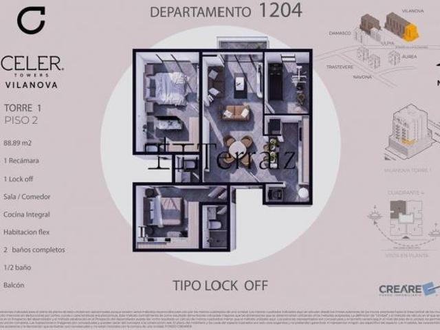 Preventa departamento Jilotzingo