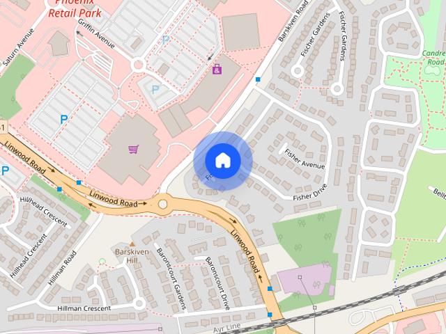 Apartment for rent in Ferguslie Park, Elderslie