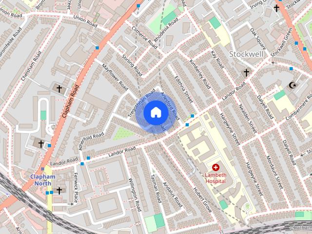 Apartment for rent in Stockwell, Greater London
