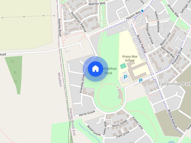 House for rent in Tattenhoe Park, Shenley Brook End