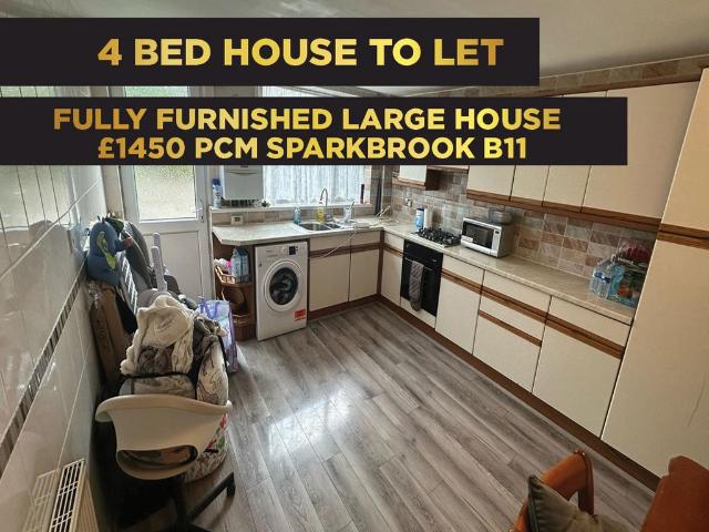 House for rent in Sparkbrook, West Midlands